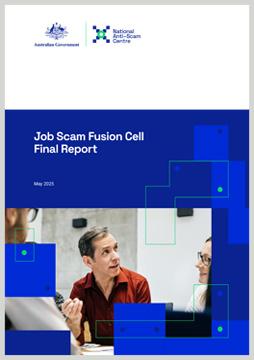 Cover of NASC job scam fusion cell final report May 2025